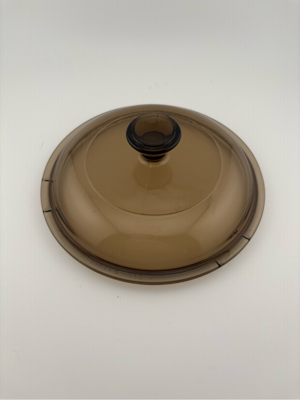 Pyrex V1C A Brown Glass Lid - Coringware Visions